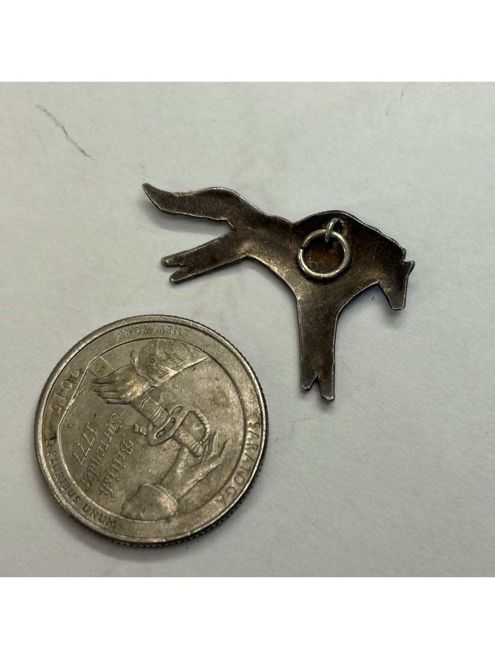 Enamel horse charm vintage - Picture 5 of 5
